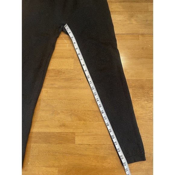 Gymshark Black Texture Leggings Black Size XS Womens Sports Athletic Gym Workout - Picture 5 of 7